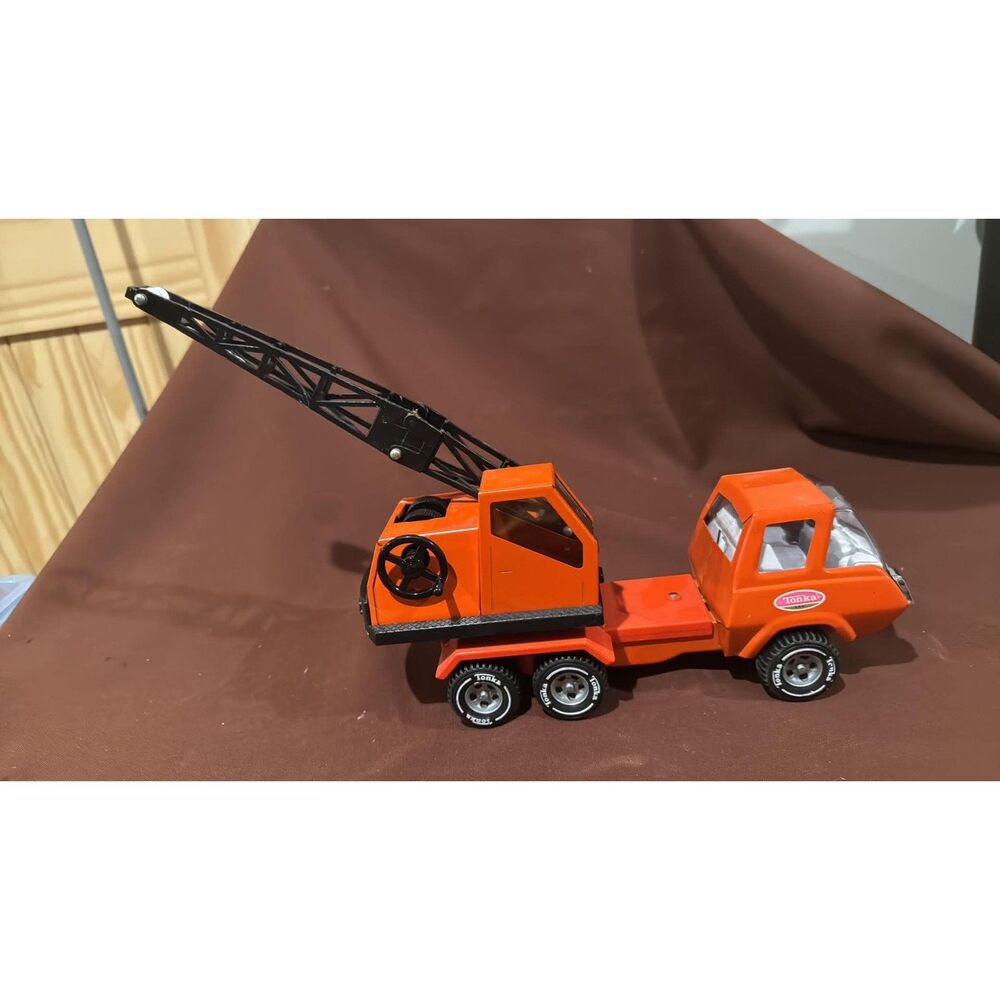 Vintage Tonka Crane Truck Construction Toy